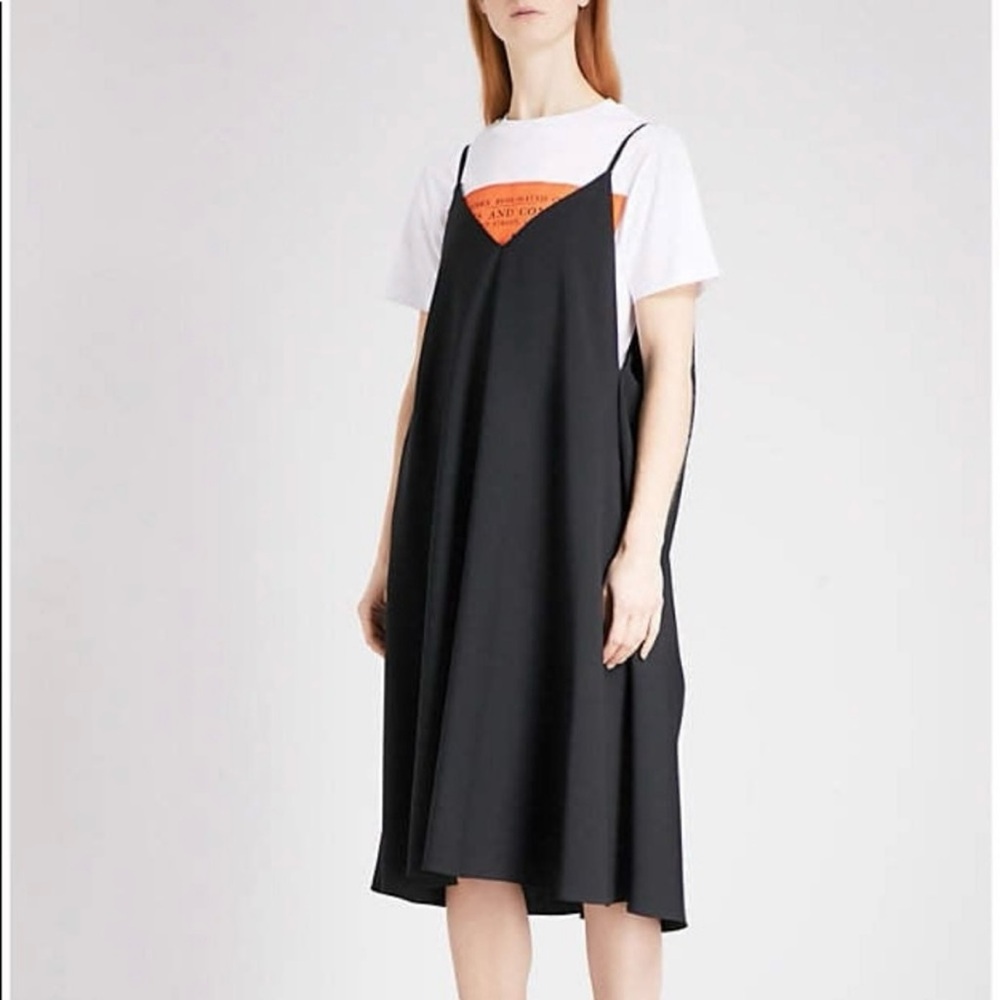 Loewe Black Trapeze Dress | S